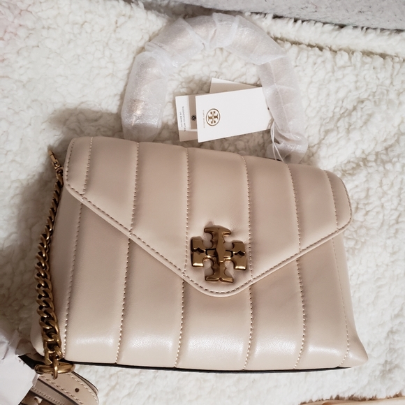 Tory Burch Small Kira Leather Top Handle Satchel - Picture 12 of 13